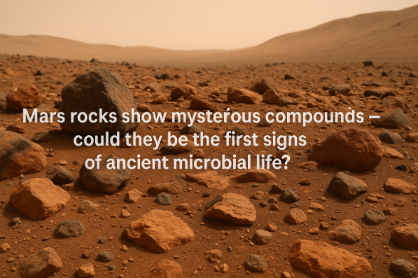 Mars Rocks Show Mysterious Compounds — Could They Be the First Signs of Ancient Microbial Life?